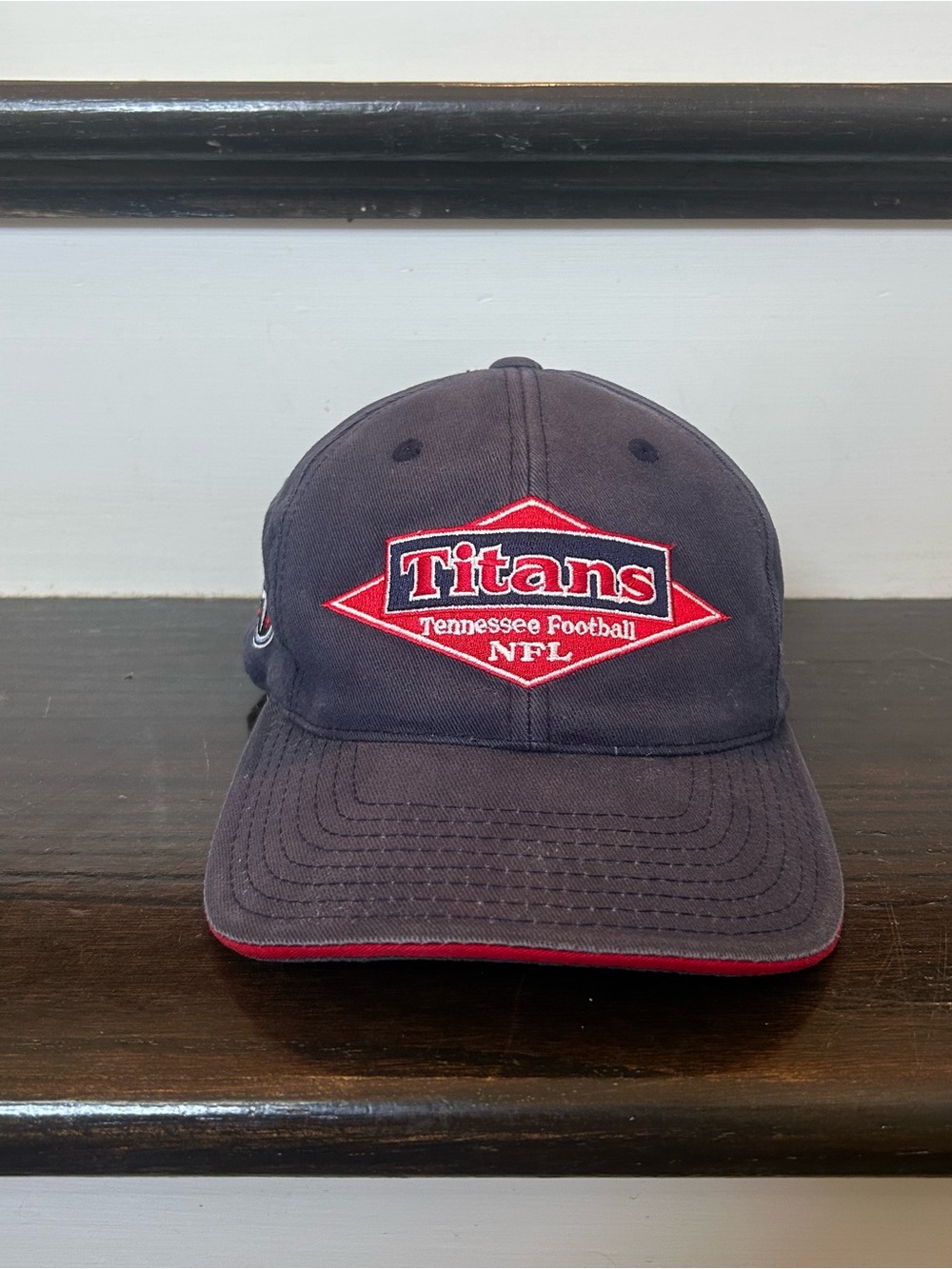 Vintage Tennessee Titans Hat Ranger Buckle Back Blue Officially Licensed
